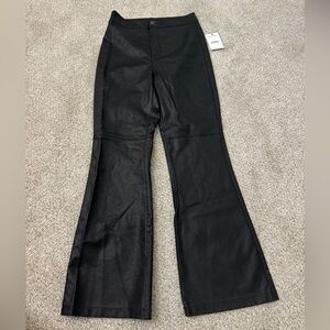 Free People Faux Leather Pants - NWT Size 4